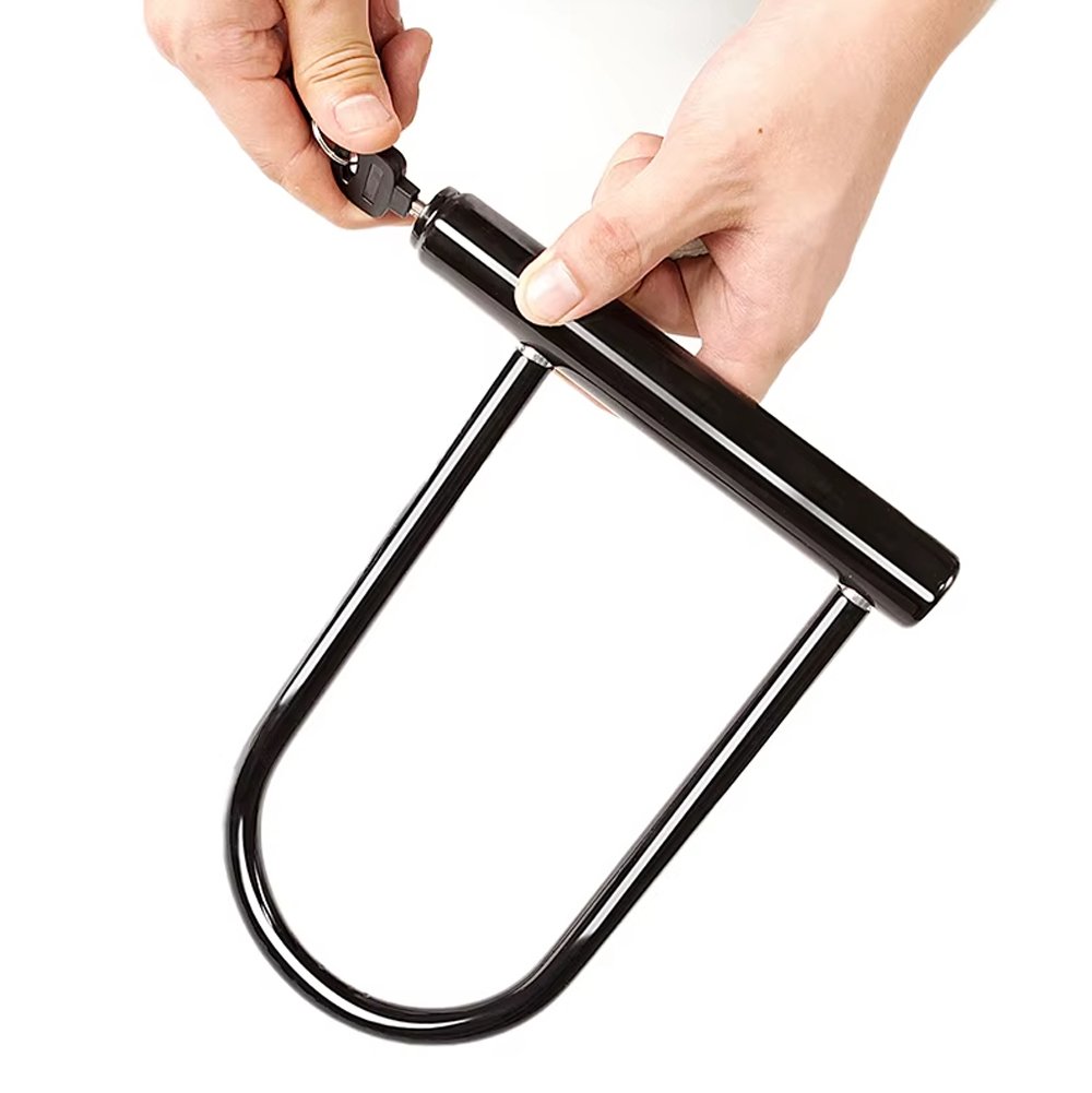 Trava U Cadeado Com Suporte Segurança para Bike E-Bike Moto Trava U Cadeado Com Suporte Segurança para Bike E-Bike Moto