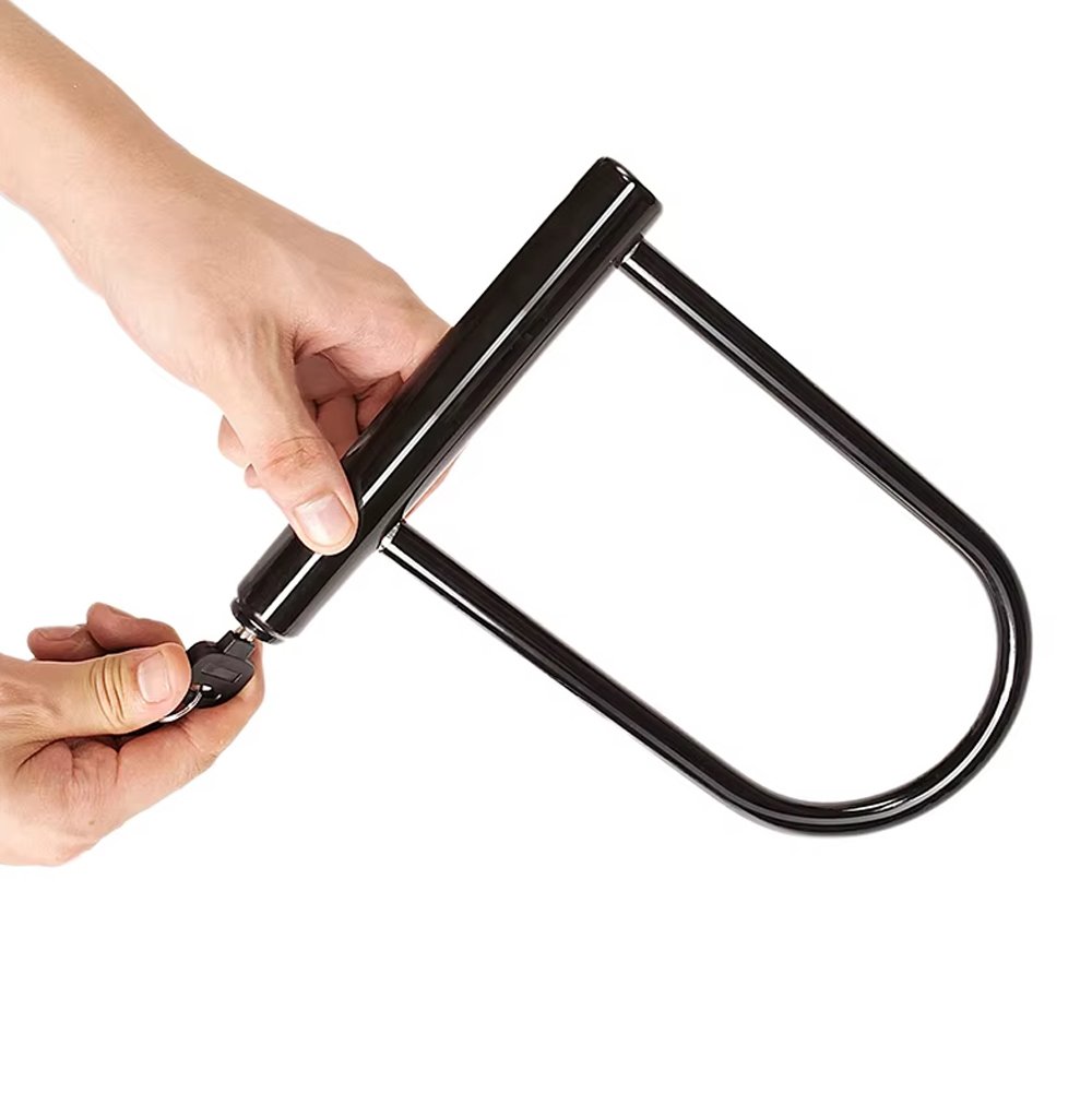 Trava U Cadeado Com Suporte Segurança para Bike E-Bike Moto Trava U Cadeado Com Suporte Segurança para Bike E-Bike Moto