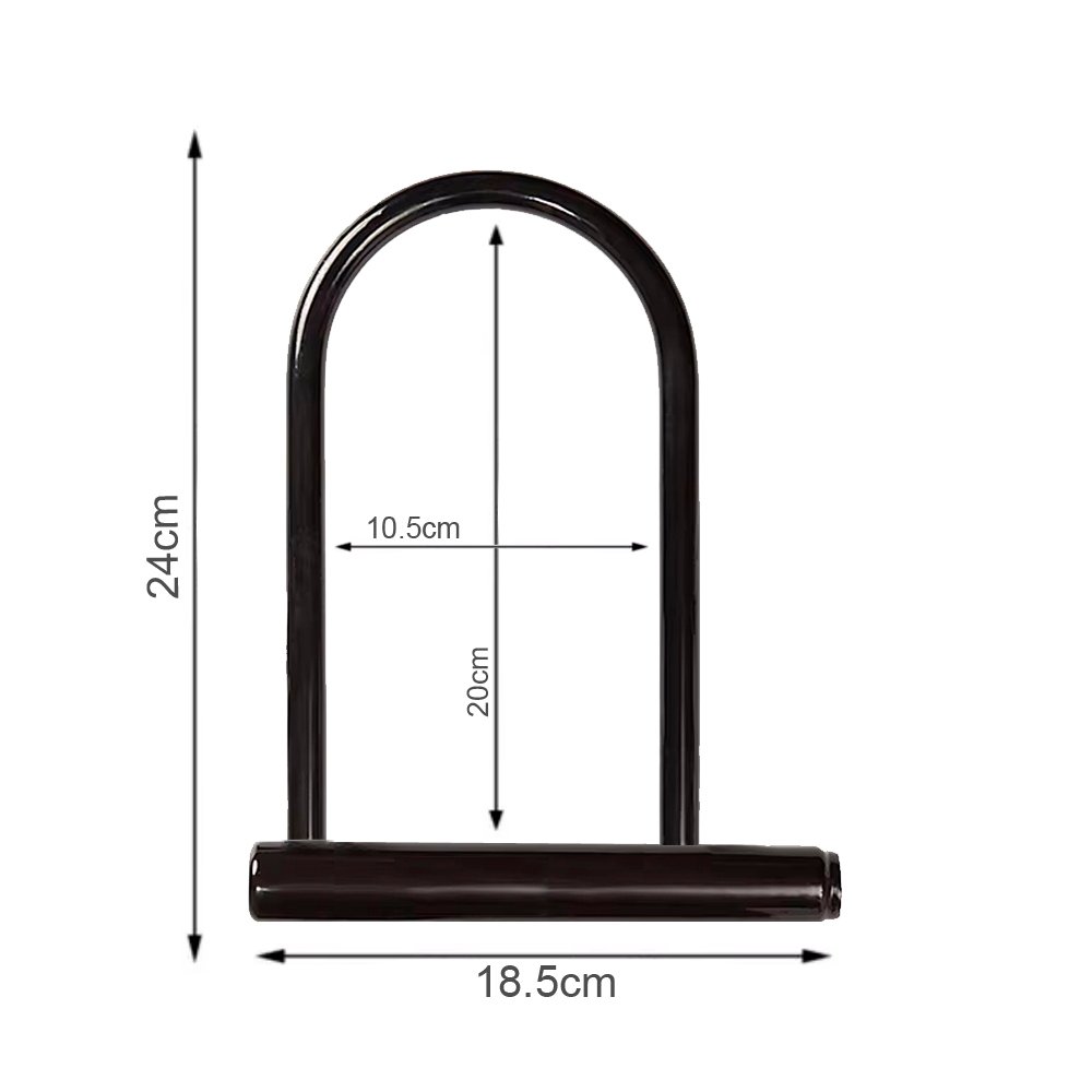Trava U Cadeado Com Suporte Segurança para Bike E-Bike Moto Trava U Cadeado Com Suporte Segurança para Bike E-Bike Moto