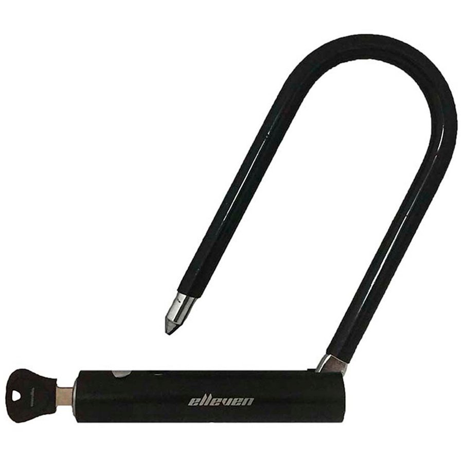 Cadeado U-Lock Elleven em Aço 140x210mm para Bike e Moto Cadeado U-Lock Elleven em Aço 140x210mm para Bike e Moto