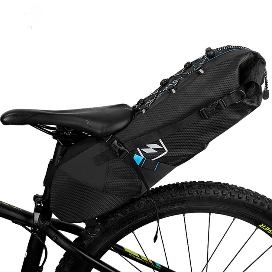 Bolsa Bike Packing de Selim para Bicicleta 10L impermeável Bolsa Bike Packing de Selim para Bicicleta 10L impermeável