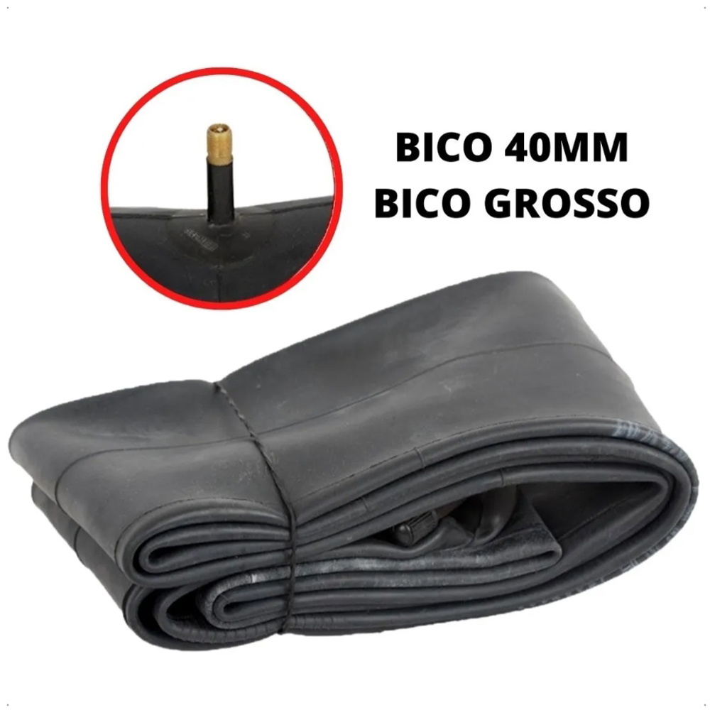 Câmara de Ar Fat Bike 20 x 4.00 Bico Grosso 40mm Câmara de Ar Fat Bike 20 x 4.00 Bico Grosso 40mm
