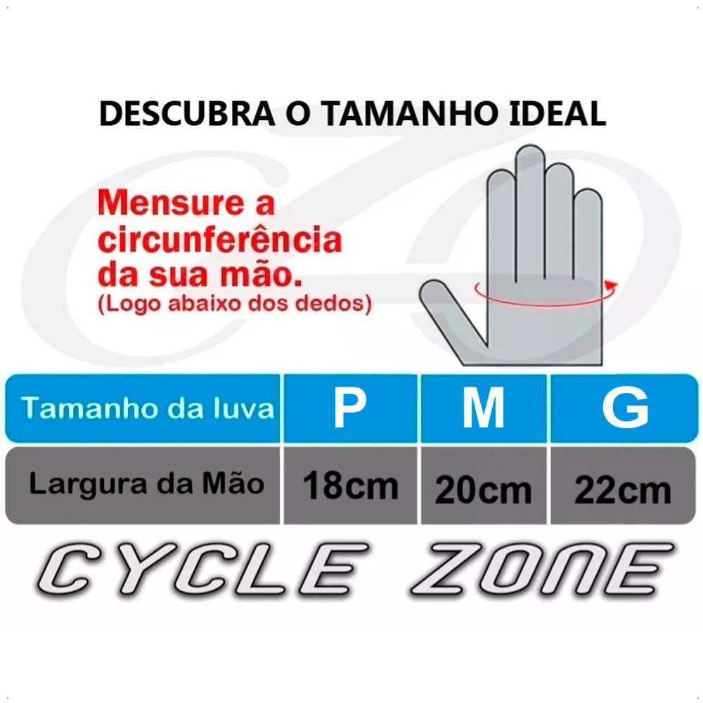 Luva Ciclismo Elleven Premium e Amortecimento em Gel de 5mm Luva Ciclismo Elleven Premium e Amortecimento em Gel de 5mm