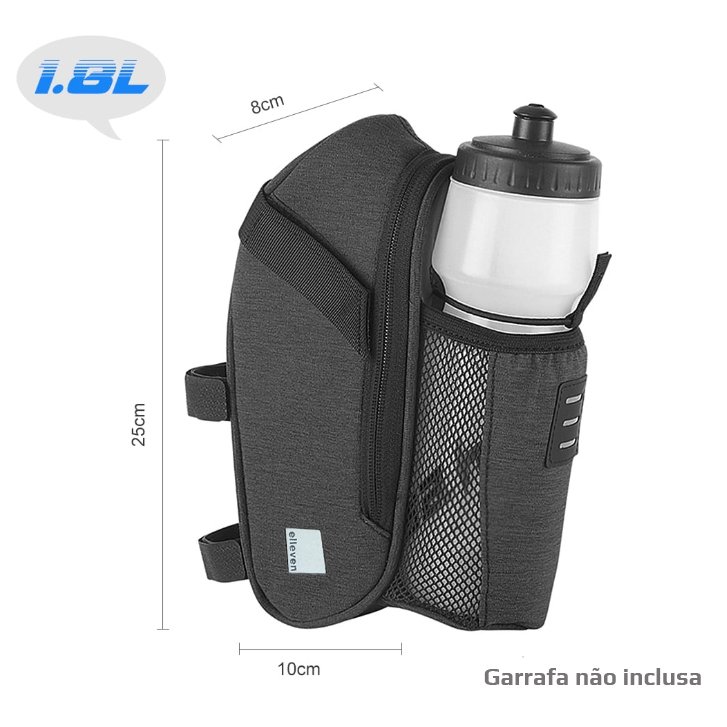 Bolsa Selim Bike Porta Objeto e Bolso De Garrafa Impermeável Bolsa Selim Bike Porta Objeto e Bolso De Garrafa Impermeável