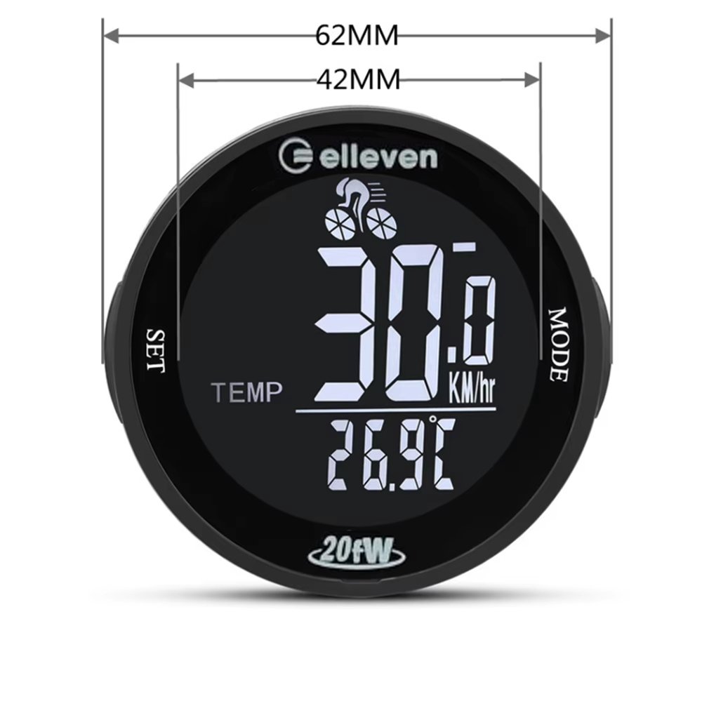 Ciclo Computador Sem Fio 20 Funções LCD À Prova D'Água Ciclo Computador Sem Fio 20 Funções LCD À Prova D'Água