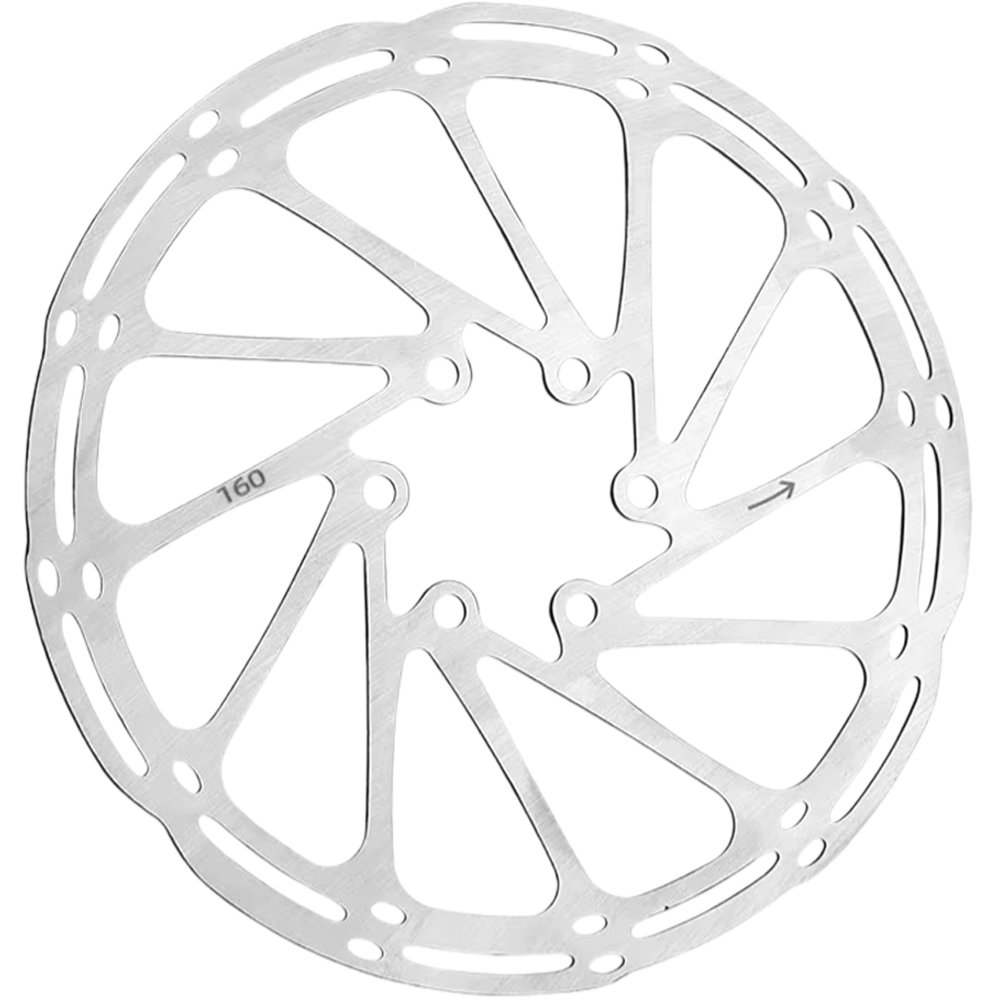Par de Disco de Freio + Parafusos RT 160mm para Bike MTB Par de Disco de Freio + Parafusos RT 160mm para Bike MTB