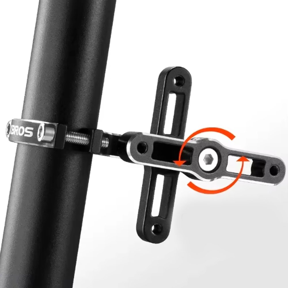 Suporte 2 Caramanhola Garrafa Fixação Guidão Canote Rockbros Suporte 2 Caramanhola Garrafa Fixação Guidão Canote Rockbros