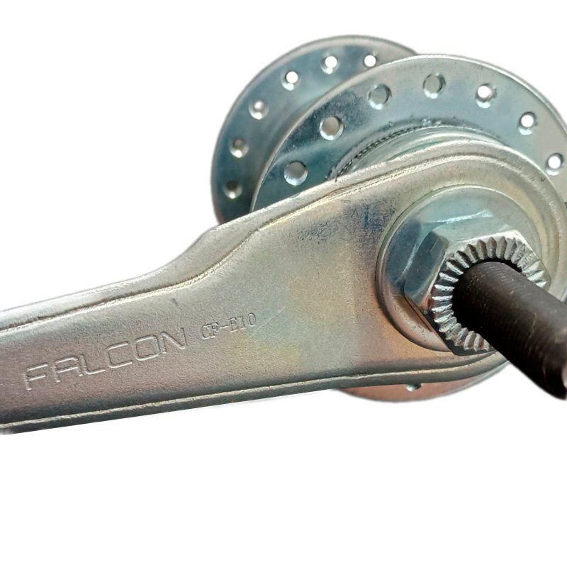 Cubo Traseiro Contra Pedal Falcon 36F Cromado Freio de Pé Cubo Traseiro Contra Pedal Falcon 36F Cromado Freio de Pé