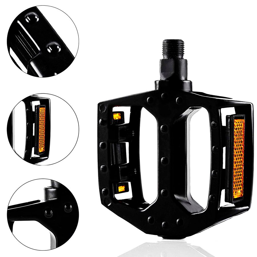 Pedal Plataforma Alumínio 9/16 Rosca Grossa MTB GTA Pedal Plataforma Alumínio 9/16 Rosca Grossa MTB GTA