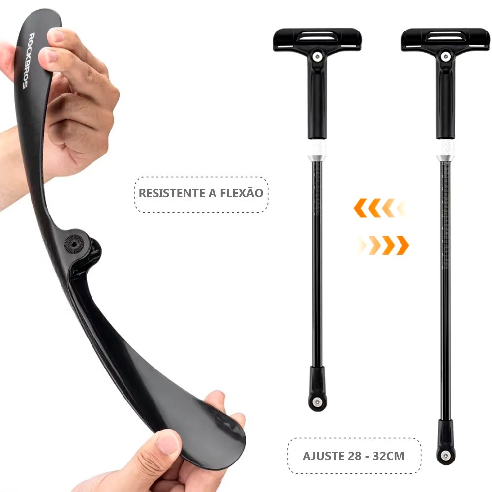 Paralama Ajustável Resistente para Bike Speed, Road e Gravel Paralama Ajustável Resistente para Bike Speed, Road e Gravel