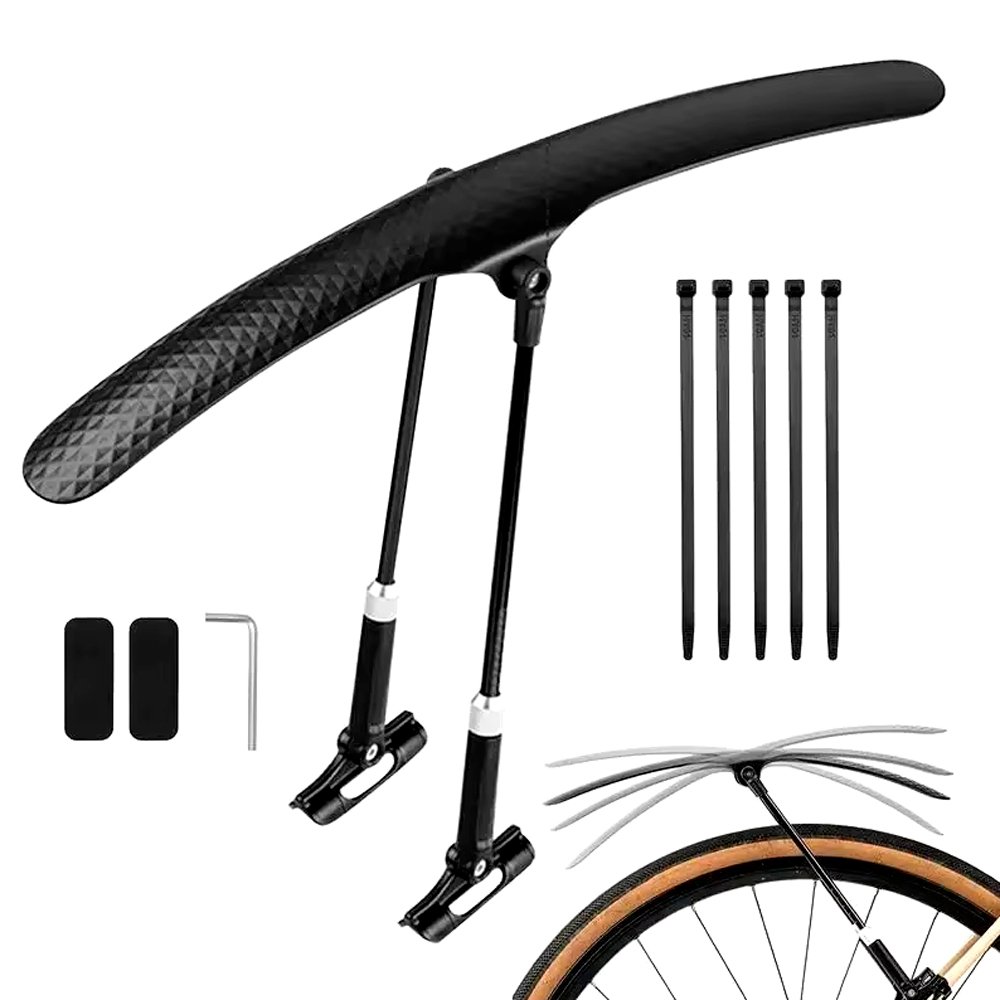 Paralama Ajustável Resistente para Bike Speed, Road e Gravel Paralama Ajustável Resistente para Bike Speed, Road e Gravel