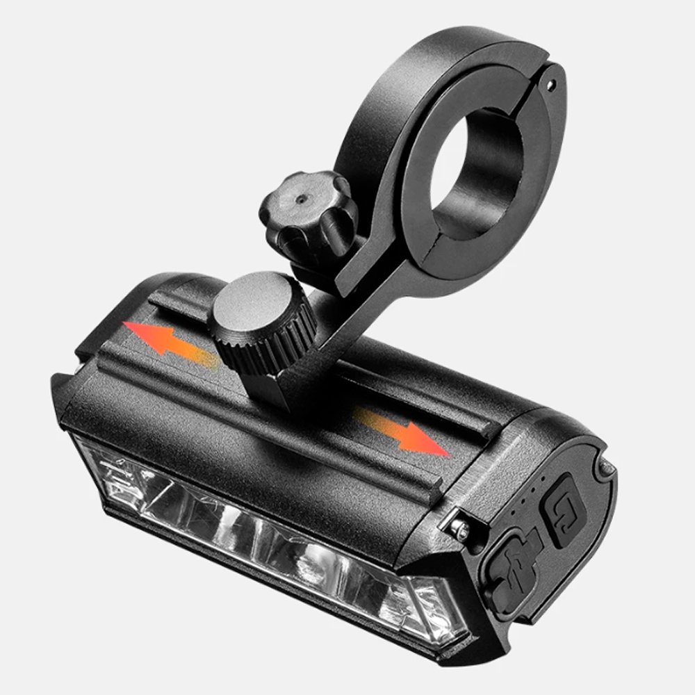 Farol Bike 9 LEDs + 3 LEDs TG3 IPX5 2000mAh Longo Alcance Farol Bike 9 LEDs + 3 LEDs TG3 IPX5 2000mAh Longo Alcance