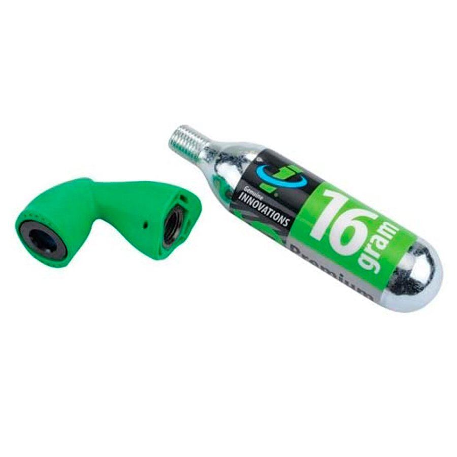 Bomba de CO2 para Bike 16g | Válvulas Presta e Schrader Bomba de CO2 para Bike 16g | Válvulas Presta e Schrader