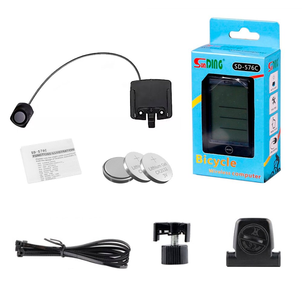 Ciclo Computador Velocímetro Para Bike Sem Fio 28 Funções Ciclo Computador Velocímetro Para Bike Sem Fio 28 Funções