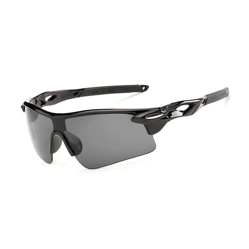 Óculos Ciclismo Esporte Proteção UV 400 Lente Cinza Escura Óculos Ciclismo Esporte Proteção UV 400 Lente Cinza Escura