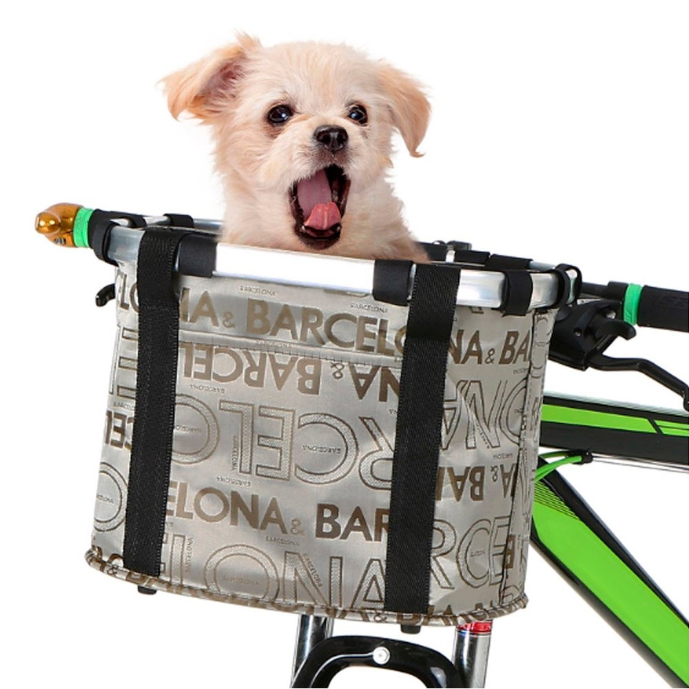 Cesta para Bike Modelo Barcelona - Compras Pets Cicloturismo Cesta para Bike Modelo Barcelona - Compras Pets Cicloturismo
