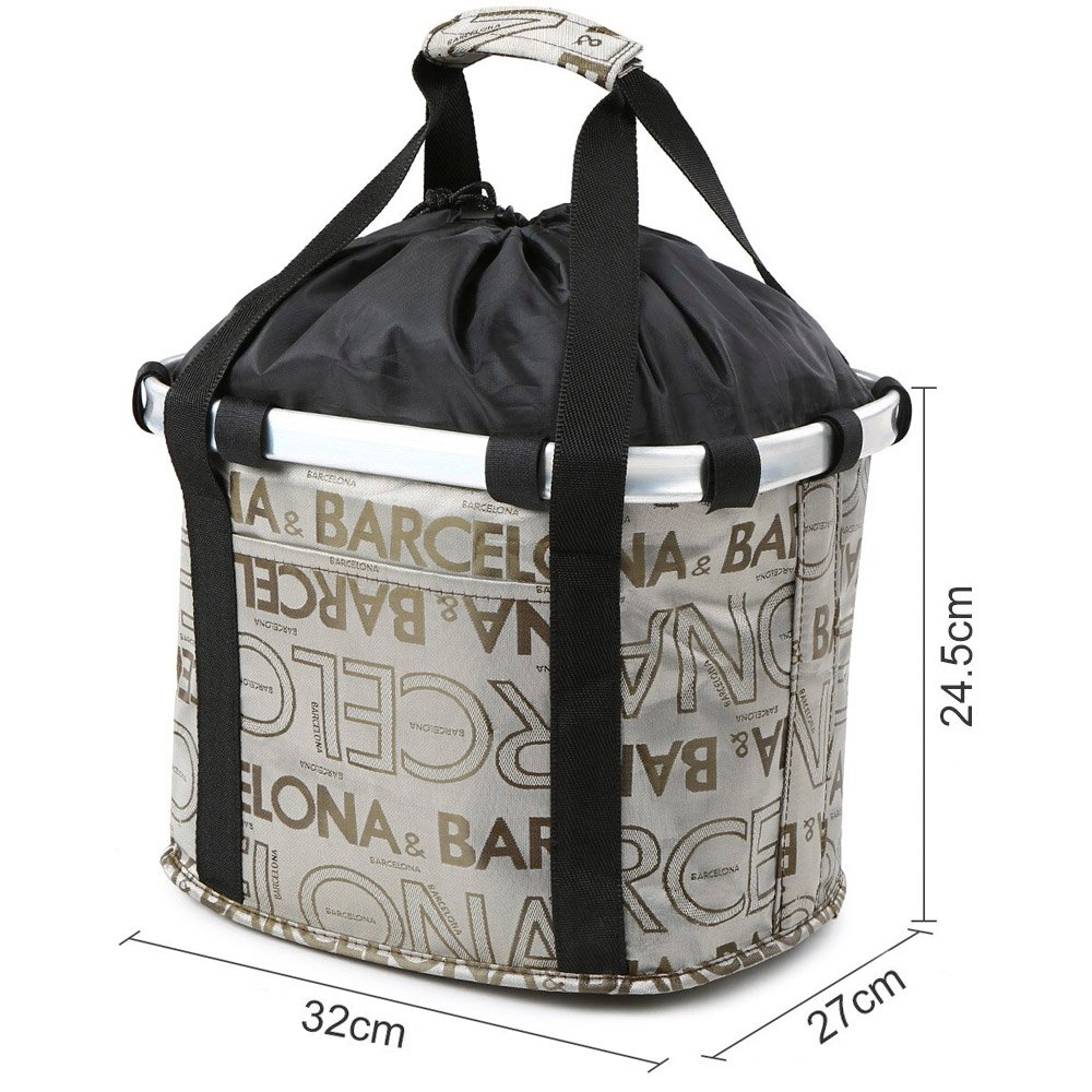 Cesta para Bike Modelo Barcelona - Compras Pets Cicloturismo Cesta para Bike Modelo Barcelona - Compras Pets Cicloturismo