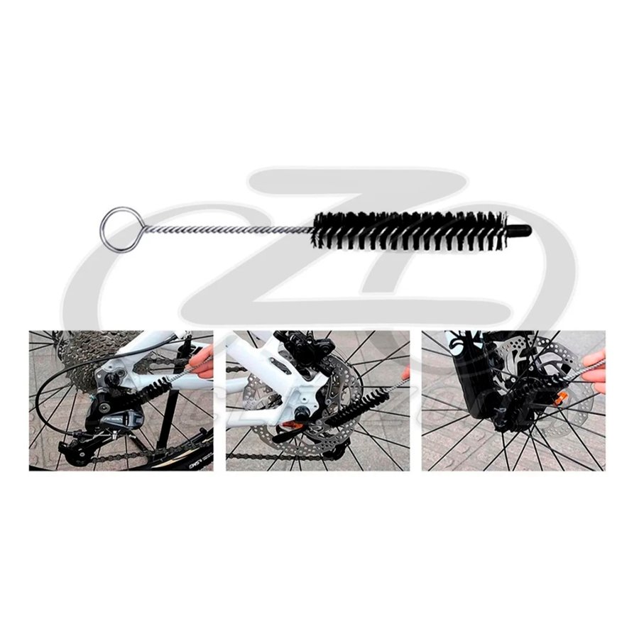 Kit Limpeza Bike 9 em 1 Escovas Desengraxante e Lube Cera Kit Limpeza Bike 9 em 1 Escovas Desengraxante e Lube Cera