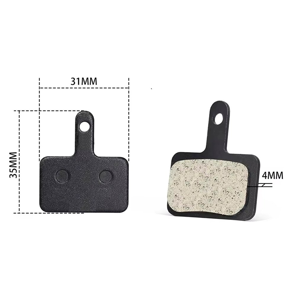 Pastilha Freio P/ Bike Mt200 Mt315 Shim Deore Tektro 2 Pares Pastilha Freio P/ Bike Mt200 Mt315 Shim Deore Tektro 2 Pares