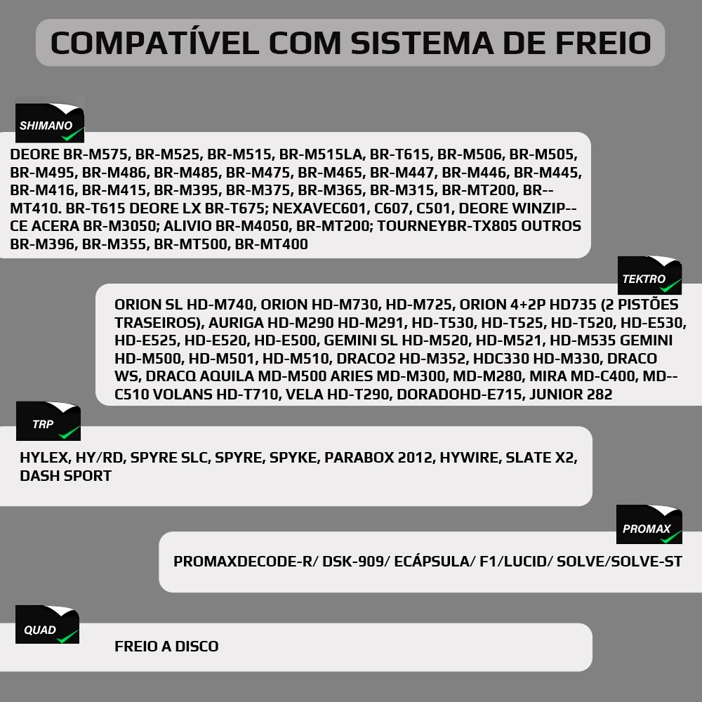 Pastilha Freio P/ Bike Mt200 Mt315 Shim Deore Tektro 2 Pares Pastilha Freio P/ Bike Mt200 Mt315 Shim Deore Tektro 2 Pares