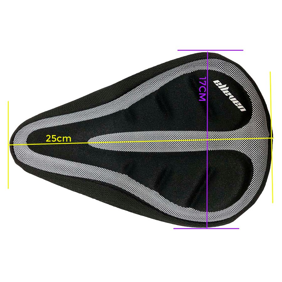 Capa para Selim 25x15cm Gel Macia Bike Speed Road Gravel Capa para Selim 25x15cm Gel Macia Bike Speed Road Gravel