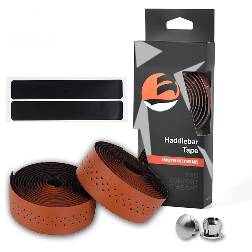 Fita de Guidão Confort Pro Marron para Bike Speed Gravel Fita de Guidão Confort Pro Marron para Bike Speed Gravel