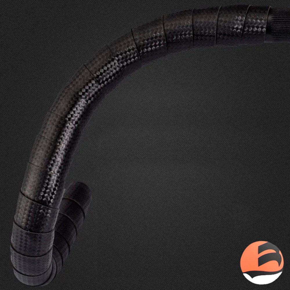 Fita de Guidão BSK para Bike Speed Road Gravel - Preta Carbon Fita de Guidão BSK para Bike Speed Road Gravel - Preta Carbon