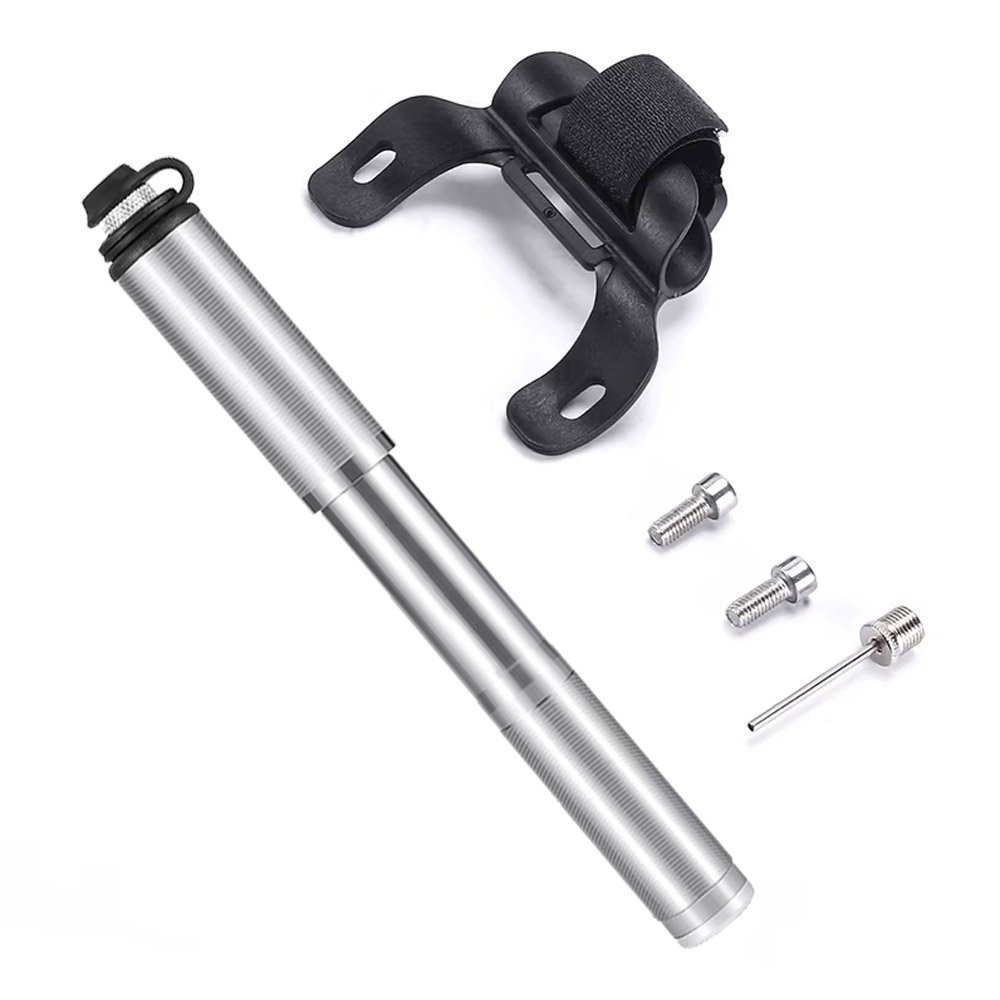 Bomba de Ar Portátil Bike 130PSI CNC Schrader e Presta Bomba de Ar Portátil Bike 130PSI CNC Schrader e Presta