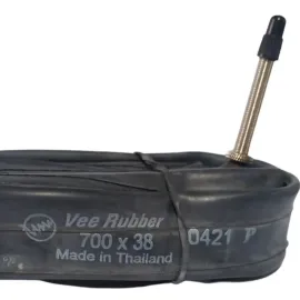 Cmara De Ar 700 38c Fv 48mm Para Bicicleta Bike Vee Rubber