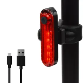 Sinalizador Bicicleta Bike Led Vermelho Resistente a gua Traserio